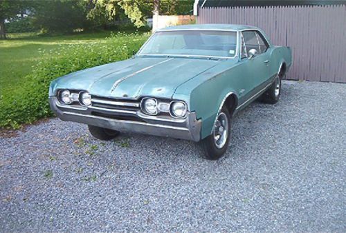 1967 OLDSMOBILE CUTLASS 2 DOOR SURVIVOR ORIGINAL PAINT NO BOND SOLID STRAIGHT, image 11