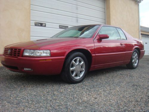 2000 cadillac eldorado etc coupe 2-door 4.6l red sunroof clean bose