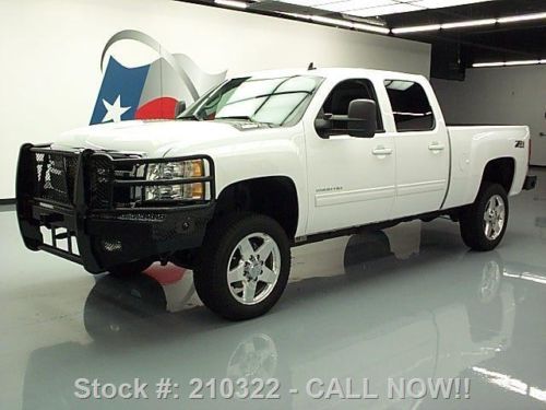 2012 chevy silverado 2500hd ltz crew 4x4 nav 20&#039;s 16k texas direct auto