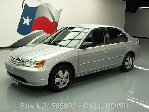 2003 honda civic lx sedan automatic cruise ctrl 79k mi texas direct auto