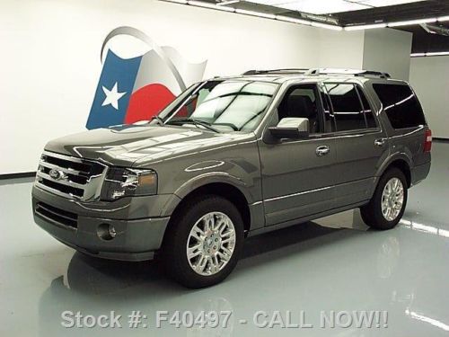 2011 ford expedition ltd sunroof nav dvd rear cam 25k texas direct auto