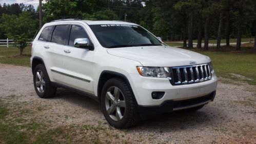 2012 jeep grand cherokee overland hemi new at tires free full tank and detailed