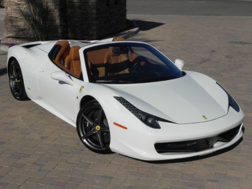 Brilliant 458 spider - front lift, shields, wheels, stunning!