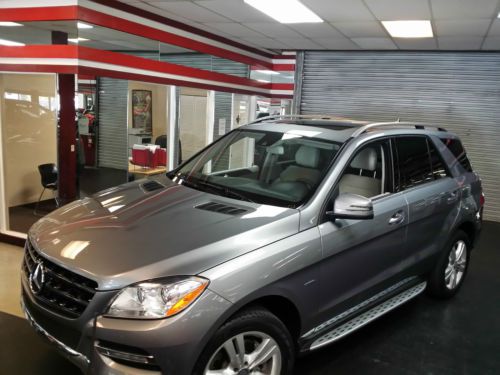 2012 mercedes-benz ml350 bluetec 4matic sport utility 4-door 3.0l no reserve