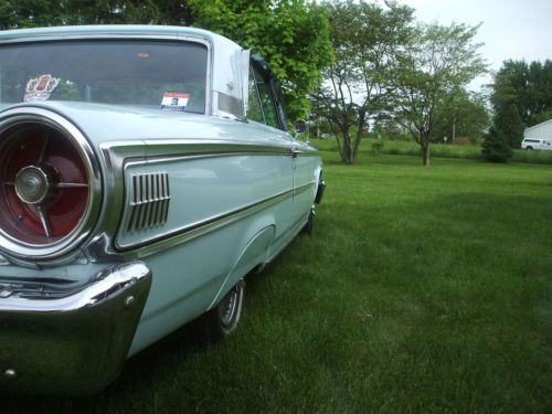 1963  ford galaxy  500xl two door pillarless box top coupe