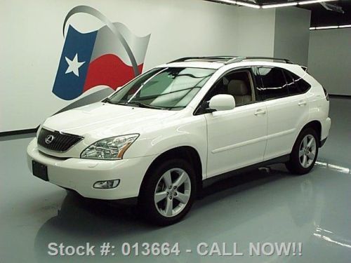 2007 lexus rx350 sunroof htd leather pwr liftgate 73k  texas direct auto