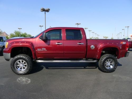 2008 GMC SIERRA 2500 HD CREW CAB SLT 4X4 DIESEL USED LIFTED TRUCK~LEATHER~NICE!!, image 3