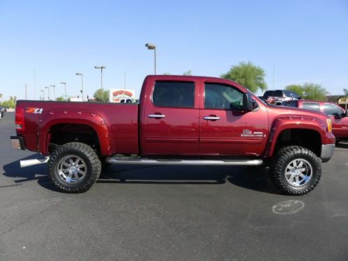 2008 GMC SIERRA 2500 HD CREW CAB SLT 4X4 DIESEL USED LIFTED TRUCK~LEATHER~NICE!!, image 4