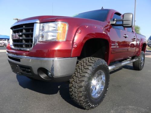 2008 GMC SIERRA 2500 HD CREW CAB SLT 4X4 DIESEL USED LIFTED TRUCK~LEATHER~NICE!!, image 7