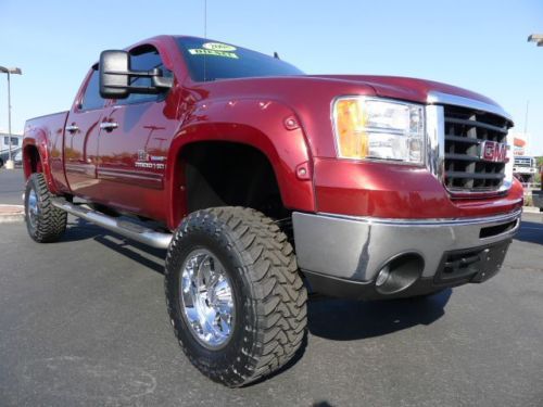 2008 GMC SIERRA 2500 HD CREW CAB SLT 4X4 DIESEL USED LIFTED TRUCK~LEATHER~NICE!!, image 8