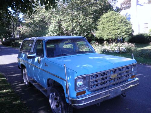 1975 chevrolet blazer k10