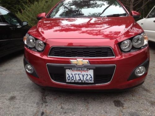 2012 chevrolet sonic ltz sedan 4-door 1.4l turbocharged