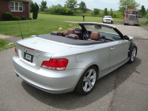 BMW 128i Convertble Salvage Rebuildable Repairable Wrecked Project Damaged FIXER, US $10,995.00, image 2