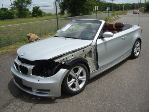 BMW 128i Convertble Salvage Rebuildable Repairable Wrecked Project Damaged FIXER, US $10,995.00, image 5