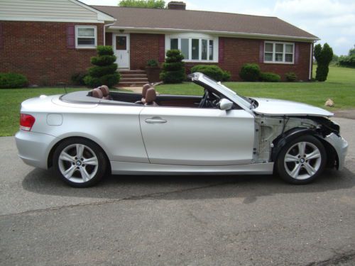 BMW 128i Convertble Salvage Rebuildable Repairable Wrecked Project Damaged FIXER, US $10,995.00, image 6