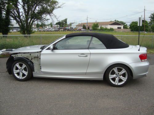 BMW 128i Convertble Salvage Rebuildable Repairable Wrecked Project Damaged FIXER, US $10,995.00, image 28