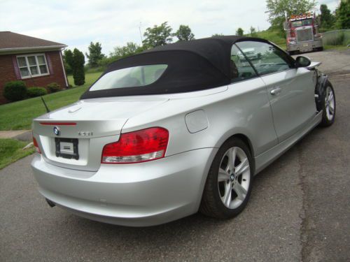BMW 128i Convertble Salvage Rebuildable Repairable Wrecked Project Damaged FIXER, US $10,995.00, image 82