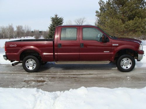 2006 ford f-250 xlt crew cab 6.0l bad head gaskets! as-is! no reserve!