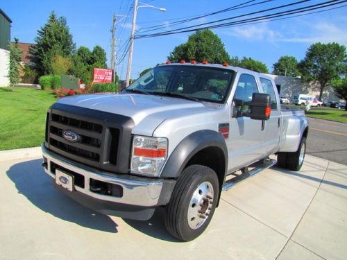 Dually turbo diesel f450 xlt  4x4 off road! navigation system !dvd ! warranty!08