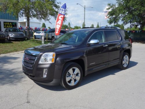 2014 gmc terrani slt2 14k mi leather w/ heated sunroof bluetooth pioneer sound