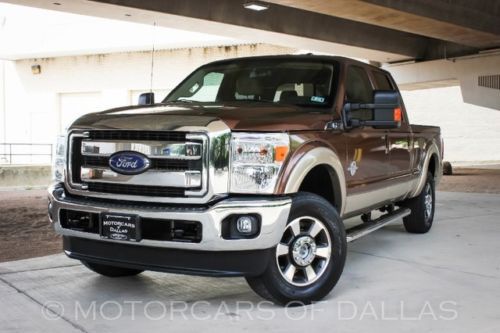 2011 ford f250 lariat 4x4 pwr stroke diesel heated&amp;cooled leather tow package
