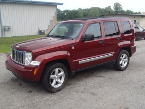 2009 jeep liberty 4x4 limited, salvage, not wrecked, runs and drives