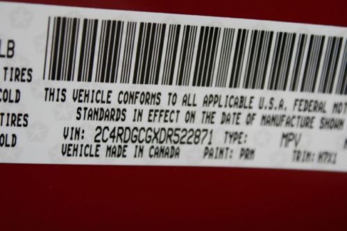 13 Grand Caravan Handicap Accessible Wheelchair Van Rear Ramp We Finance, image 45