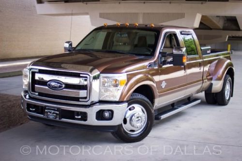 2011 ford f350 lariat woodtrim bluetooth sync heated cooled seats