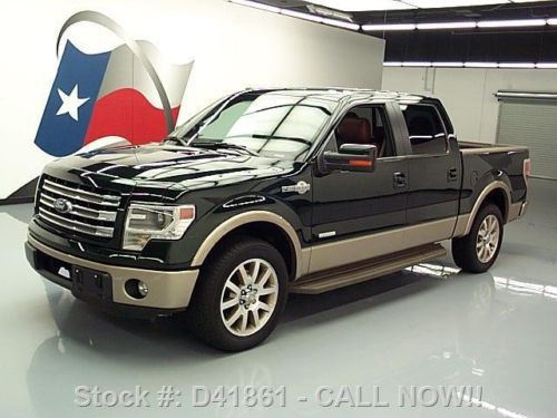2013 ford f150 king ranch crew ecoboost sunroof nav 26k texas direct auto