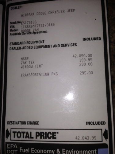 2014 Dodge Ram 1500 sport, crew cab red, US $33,999.00, image 14