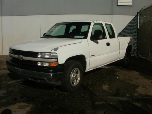 2002 chevy silverado 1500 ext cab 4x4, asset # 16466