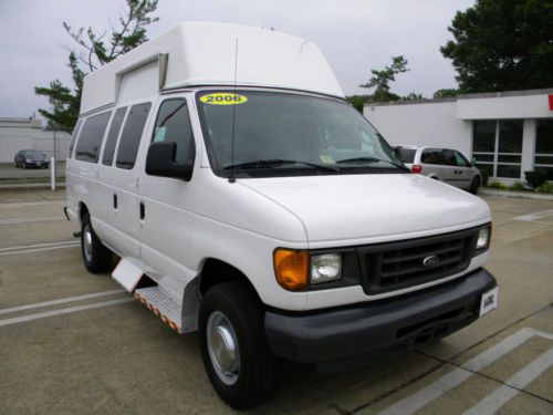 2006 ford e350 handicapped passenger van 86,000 miles in virginia