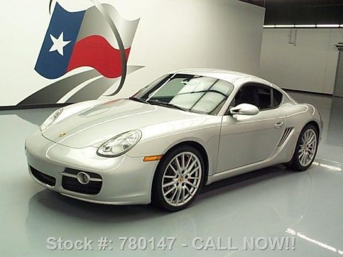 2007 porsche cayman s 6-speed leather spoiler 61k miles texas direct auto