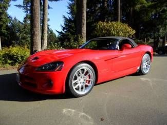 2006 dodge viper srt10 convertible, bought new 2007, low 3023 miles, 1 owner!