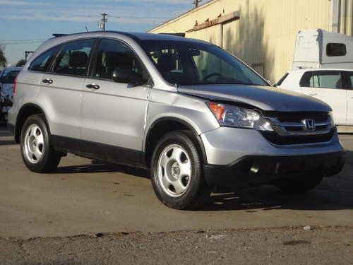 2011 honda cr-v lx damaged rebuilder runs! economical only 14k miles wont last!!