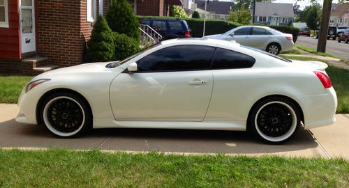 2010 infiniti g37 s coupe w/ aero/ipl kit - rare ! rims w/tires included !!!