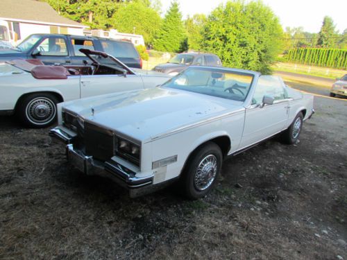 Classic caddy convertible