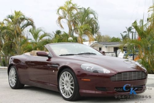 Only 11k miles - db9  convertible - one of a kind - call to buy now 561-906-8383