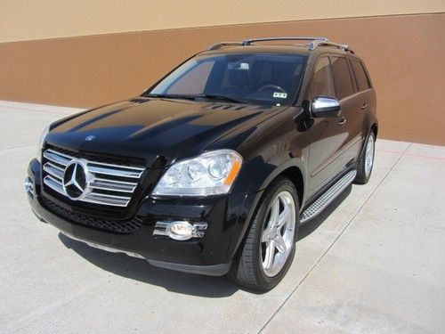 2009 mercedes-benz gl550~4matic~awd~nav~hid~tv/dvd~htd/cld lea~roofs~1 owner