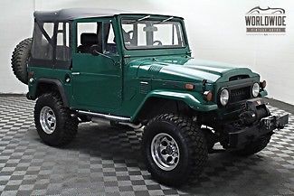 1972 toyota land cruiser fj40 350 v8 auto 4 wheel disc