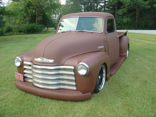 Chevy 3100 pickup,ratrod,shop truck,slammed,scta,hotrod.