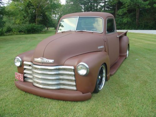 Chevy 3100 pickup,ratrod,shop truck,slammed,scta,hotrod.