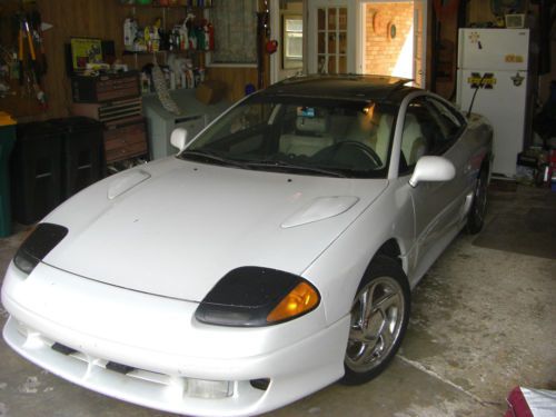 1993 dodge stealth r/t turbo hatchback 2-door 3.0l pearl white running hi miles