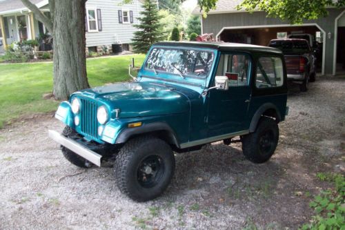 1977 jeep cj-7 glass with 304