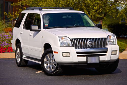 2006 mercury mountaineer awd -- navigation; bluetooth; 7 seats; parking sensors