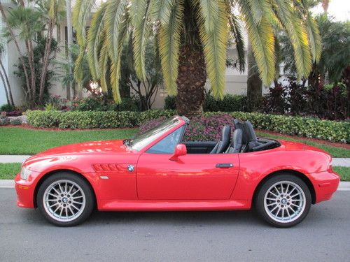 2001 01 bmw z3 3.0i roadster * sport convertible * only 55k miles * harmankardon