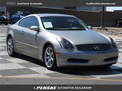 03 infiniti g35 coupe low miles manual shift leather heated seats financing