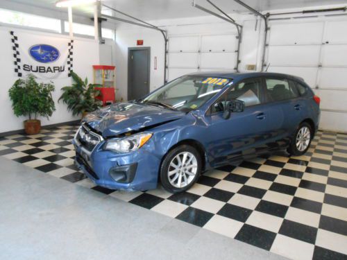 2012 subaru impreza awd 3k no reserve salvage rebuildable damaged repairable