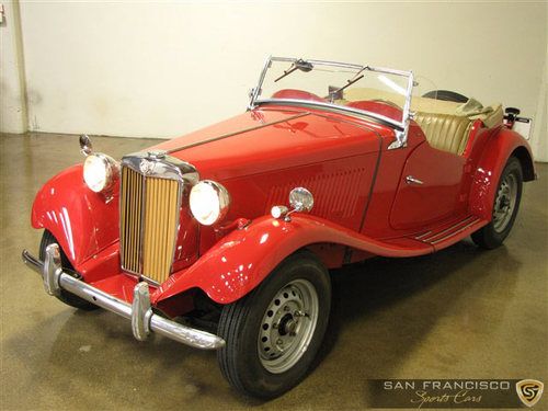 1951 mg td marshall supercharger restored collector owned