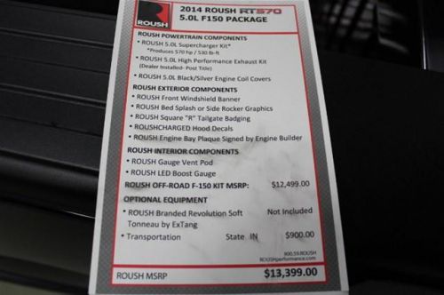 2014 Ford F150 ROUSH RT570 STYLE, US $64,070.00, image 29